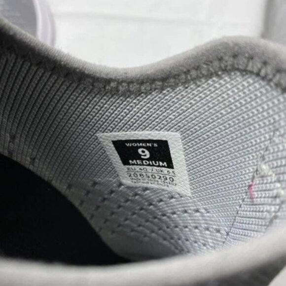 NEW KURU Atom Slip On Grey Pink Mesh Comfort Womens Size 9 Sneaker - Picture 5 of 6